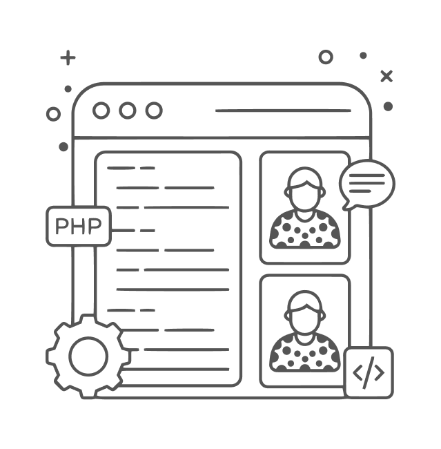 App Development Illustration